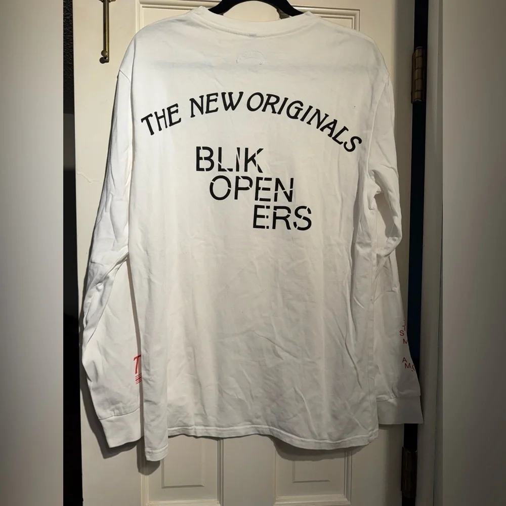 The New Originals x Blikopeners Long Sleeve Shirt Cotton White Large Amsterdam